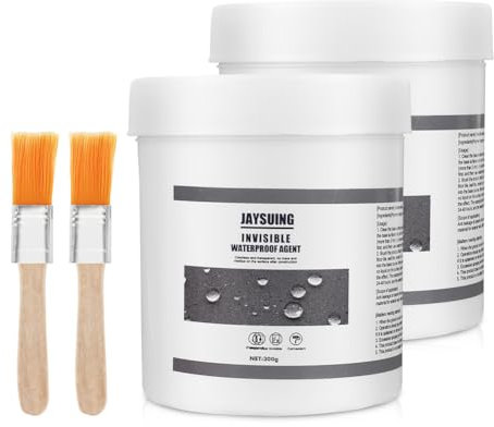 RANJIMA 600g Transparenter Wasserdichter Beschichtungsmittel, Wasserdichte Isolierversiegelung, Dichtmasse Wasserdicht, Unsichtbares Wasserdichtes Mittel für Badezimmer, Wände, Toilette Fliesen, Dach