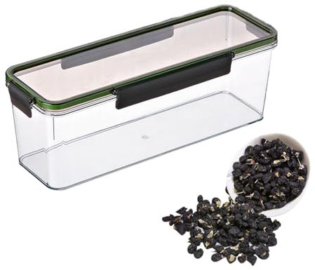 Contenedor hermético para pasta - Contenedor hermético para espaguetis, caja de almacenamiento de alimentos, caja para guardar espaguetis | Recipientes multiusos para alimentos de gran capacidad para