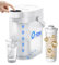 Waterdrop 0 TDS Zero TDS Water Rechargeable Water Filter Jug, WD-ED05TW 3.5L Instant Electric Powerful Dispenser, Reduce Chlorine, Lead, Countertop Water Filtration System with 1 WD-EWFT1 Filter