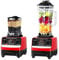 2-in-1 Standmixer, 2000 W, multifunktionaler Standmixer, 2 l Mixer, Smoothie Fruits, automatische Reinigung, 4 Klingen aus Edelstahl für die Lebensmittelverarbeitung