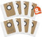 BAKUUM Pack de Bolsas de Polvo Premium para Cecotec Conga 8290 Immortal. Accesorios. Mayor Duración y Filtración Superior. Bolsa de Autovaciado de Aspiración. (Pack 8)