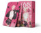 Blackpink Rosé Accessoire, Ensemble cadeau Blackpink, Coffret Cadeau Fans de Rosie, Personal Rosé APT Merchandise Autocollants Photo Cartes Rosie NUMBER ONE GIRL Bracelets en silicone Sac à Dos