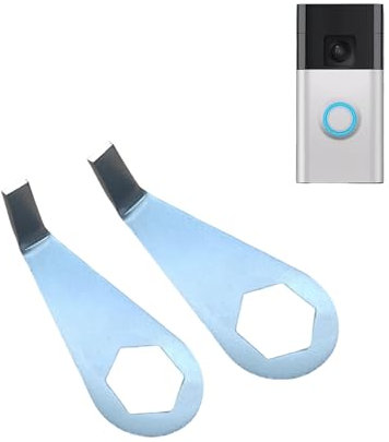 2pcs Video Doorbell Key Replacement Tool for Ring Video Cameras,Battery Doorbell Key Replacement Tool