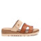 XTI - Sandalia Mujer Camel - Calzado Cómodo y Versátil - Moda casual - Modelo 14412501 (Talla 40)
