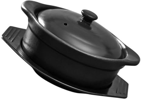 Hoement Casseruola In Ceramica, Pentola Da Cucina, Pentola Da Zuppa, Casseruola Per La Casa, Accessori Per Cucinare In Casa, Casseruola, Pentola In Ceramica, Pentola Per Stufati,