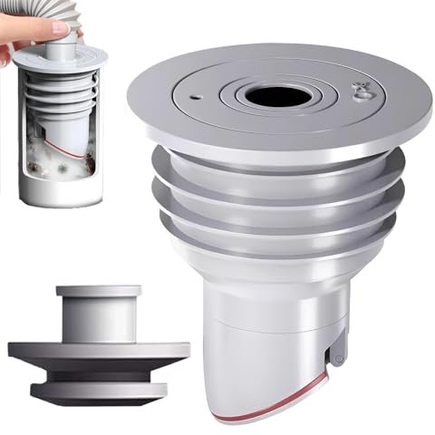 45-50mm Waschmaschine Abflussschlauch Dichtung,Abfluss Waschmaschine,Waschmaschinen Anschluss Abfluss,Grau Waschmaschinen-Ablaufschlauchdichtung,Wasserablaufrohr Dichtungsring Für Zuhause,Küche