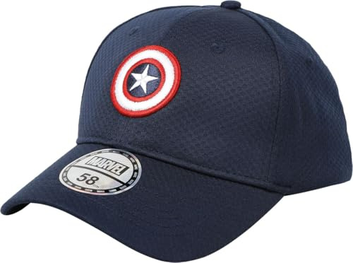 CAPTAIN AMERICA Captain Amarica Logo Unisex Cap dunkelblau