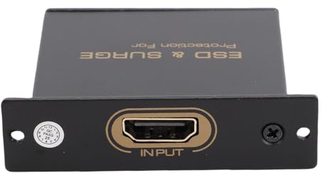 Annadue HD Display Interface Protector Kit, Compact Iron Case Design mit UHD 4K bei 30Hz 3D HEAC HDCP ARC Unterstützung für TV Kamera Gaming Konsole