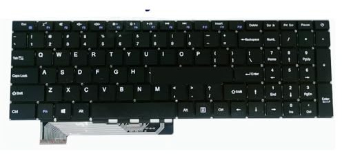 LFGOZSD GWNR71517 US-Englisch-Notebook-Tastatur für Gateway für GWNR71517-BL GWNR71517-BK 15,6 Zoll Ultra Slim MB3501063 F0006-063(US Layout Black)