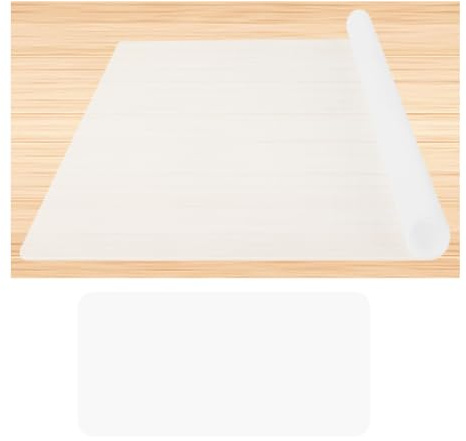 DeJivsin Grand Tapis en Silicone Transparent 70 x 50 cm, Sous-Main pour Peinture, Sous-main pour Enfants, Tapis de Pétrissage, Tapis de table pour Travaux Manuels, Tapis de Peinture