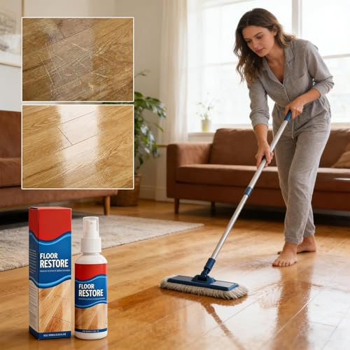Floor Restore Eez, Parkett Renovierer Kratzer, Parkettboden Renovierer, Politur Glanzreparatur, Für Fliesen Laminat Stein Wohnzimmer Küche Flur Schlafzimmer Treppen Möbel