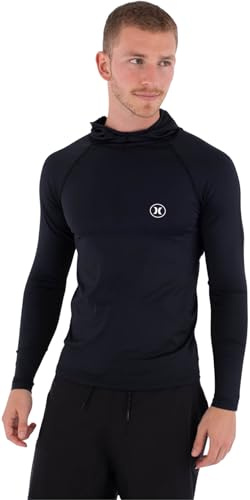 Lycra-Surfshirt mit Langen Ärmeln für Herren - Icon Hooded