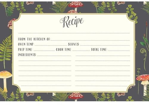 C.R. Gibson Q12–20809 Rezept Karten