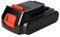 vhbw Batteria compatibile con Black & Decker BDCDD186K, BDCDD18N, BDCDS18, BDCF18, BDCH188N attrezzi da lavoro (2000mAh, 18V, Li-Ion)