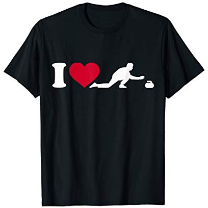 Ich liebe Curling T-Shirt