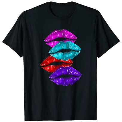 Kiss Lippen Lippen - Make-up T-Shirt