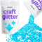Hemway Craft Glitter - Baby Blue Iridescent | Super Chunky Metallic Sequin Flakes for Resin & Epoxy Crafts | Supplies for Tumblers, Cards, Jewellery, Candle, Hair, Face, Body & Nail Art | 100 g