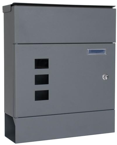 Profirst Mail PM 830 Briefkasten (Anthrazit)