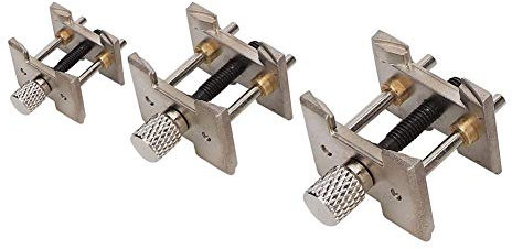 Movimento dell'orologio con montaggio diretto Base fissa 3 pezzi/set Supporto per movimento in plastica, accessorio per la riparazione dell'orologio, per regolare lo smontaggio