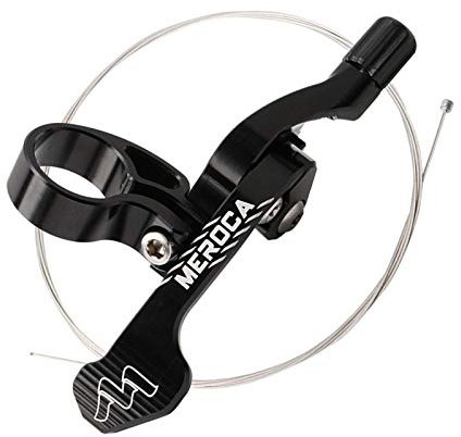 Misis Mountain Dropper Seatpost Remote Lever Components Dropper Lever Kit With Cable And Hose Aluminum Alloy Adjustable Seatpost Lever For 222mm Handlebar ExternalInternal Routing dutiful
