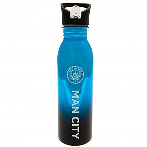 Manchester City FC Bottle UV Metallic Drinks