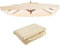 Marvin Telo Ricambio Per Ombrellone Pieghevole Giardino Oasis 3X2 3X3 3X4 Ecrù Copertura Esterno (3x4)