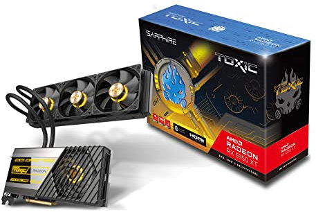 Sapphire RX6950 XT TOXIC Limited Edition w/Liquid Cooler, 16GB DDR6, PCIe4, HDMI, 3 DP, orologio 2532MHz, illuminazione RGB