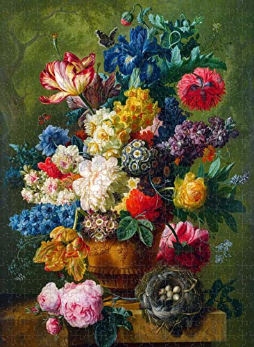 1500 Teile Puzzle Kunst Pfingstrosen Familie und Freunde Bildungsurlaub