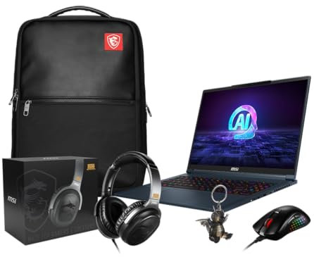MSI Stealth 16 AI Studio A1VIG-208FR 20Th Compleanno: Intel Core Ultra 9 185H - 32GB DDR5 - SSD 1TB - Nvidia RTX4090 16GB - 16' UHD+ 4K MiniLED 120Hz - Windows 11 Pro