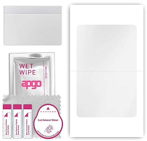 apgo Hydrogel Protège-écran pour Xiaomi Pad 5, film Hydrogel avec couche de positionnement pour une installation facile