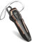 Micool Headset Bluetooth V5.0, Geräuschunterdrückung Freisprech Bluetooth Headset Handy 30 Stunden Gesprächszeit, Mute-Funktion, Sprachassistent Kabelloser Kopfhörer für LKW Fahrer (Gold)