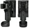 Yonuaret Flash Light Holders for Duty Belt | Multipurpose Flashlight Belt Holder Quick Release Flashlight Mount - Sturdy Flashlight Pouch Holster Light Carry Case for Sheriffs Security Guard