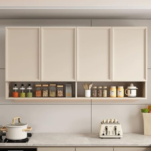 Retro Küche Hängeschrank für Badezimmer Balkon Aufbewahrung Wandhängestall
