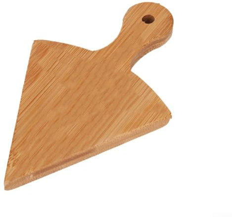 RemixAst Bandeja triangular de madera para pizza que se puede unir con tabla de cortar pizza al aire libre, accesorios para horno de pizza