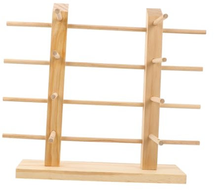 FRCOLOR Brillenregal Sonnenbrillenständer Aus Holz 1 Stück Für Zuhause Einzelhandel Gewerbe Massivholz Einfaches Design