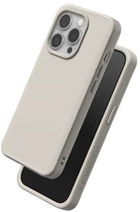 RhinoShield SolidX Hülle für iPhone 15 Pro | Fallschutz nach Militärstandard, verstärkte Stoßdämpfung, verbesserter Eckenschutz, schlankes und leichtes Design