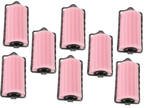 Alipis 8 Stück Teiliges Lockenwickler für Haare Selbsthaftende Schonende Haarstyling Tools Geeignet für Kurzes bis Mittellanges Haar für Zuhause Salon Hotel und Friseurbedarf