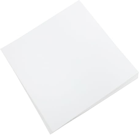 20 Fogli, Carta da Filtro Qualitativa per Laboratorio 30x30 CM | Carta Bianca, Uso Industriale e Prove Biologiche, Formato Grande, Semplice da Conservare