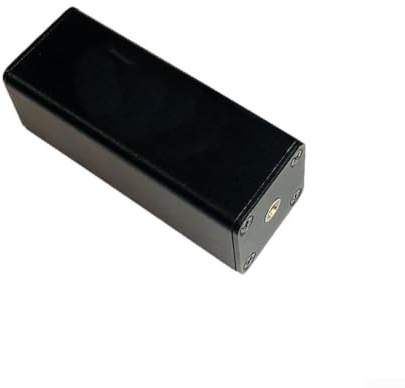 Auratrove Audio Isolation Transformer 3.5mm Ground Loop Isolator for Home Theater Car Radio Black 65x25mm