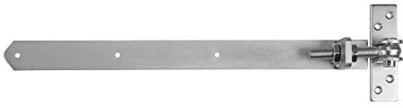 2 x SO-TOOLS® Gartentorscharnier 495-550 mm M16 Ladenband Torband Gartentorband