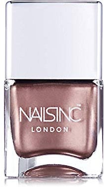 Nails Inc: Dont touch Im precious Glamour Nail Colour in Bronze shade - 14ml