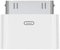 Lightning to 30 Pin Adapter Charging Sync Connector 8 Pin Female to 30 Pin Male Adapter Adapter for Select iPhone, iPad and iPod Models (White)