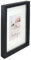KM Foto 3D Objektrahmen Holz Bilderrahmen Shirt Trikot Rahmen Collage Wanddeko Poster S220: Farbe: Schwarz | Format: 40x50