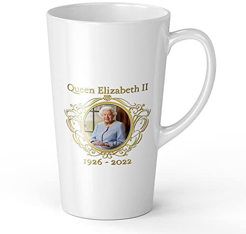 17oz Queen Elizabeth II 1926 - 2022 Latte Mug