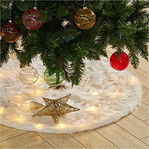 Snowtime 90cm LED Tree Skirt & Timer USB Powered