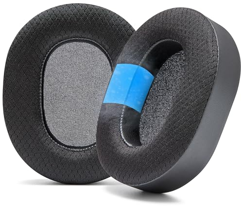 Almohadillas de Gel refrescante para Auriculares WC Freeze Blackshark V2 Pro 2023 de Wicked Cushions únicamente (no se adaptan a los Antiguos Blackshark V2 Pro) | Black