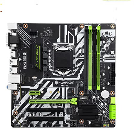 Placa Base la computadora Fit For Huananzhi H97 ZD3 H97 Tarjeta Madre LGA 1150 M-ATX SATA3 USB3.0 NVME NGFF M.2 SSD Soporte No ECC RAM Core I3 4130 I5 4460 I7 4770