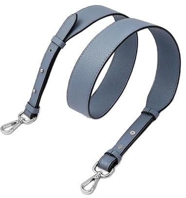 PTNKUIIY 106-110cm Verstellbarer Taschengurt Schultergurt Für Taschen, 3,8 cm breiter Universal Ersatz Schultergurt Umhängegurt Leder Tragegurt für Handtasche Schulterriemen Taschen Zubehör -Blau