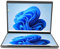 13.5 Inch Dual Touchscreen Laptop, Dual Organic Light Emitting Diode, Dual 13.5in, Folding Portable 2 in 1 Tablet Laptop with Aluminum Alloy Material (16G+2TB UK Plug 100‑240V)