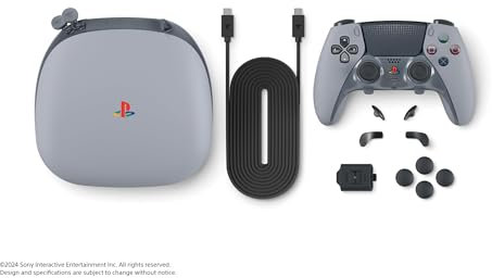 Sony Manette Dualsense Edge 30ème Anniversaire pour Playstation 5, Grise